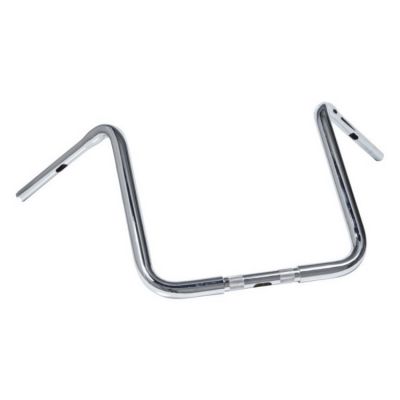 Řidítka 25mm Highway Hawk FAT APEHANGER pro motocykly HARLEY DAVIDSON (H-D Trotle by wire), černá